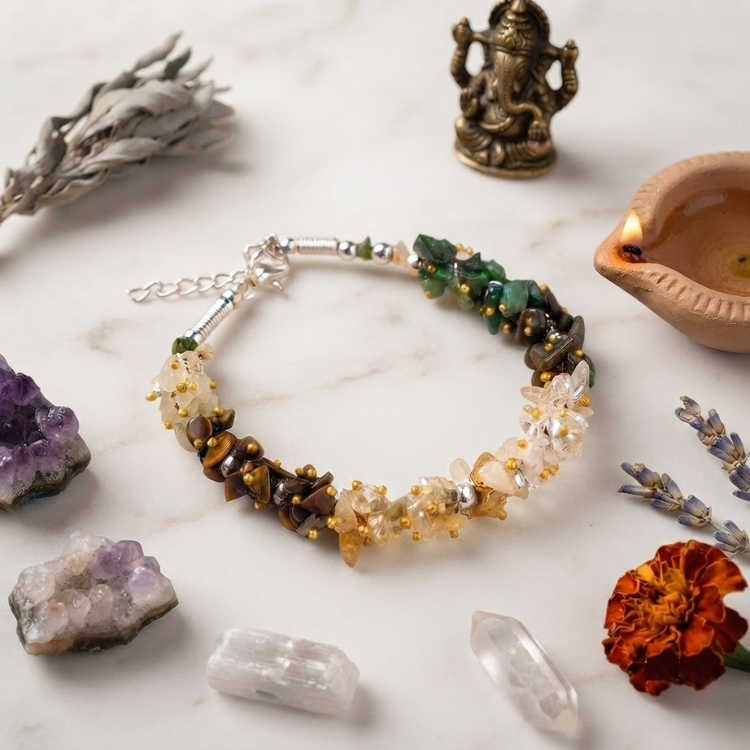 Dhan Yog Chips Bracelet