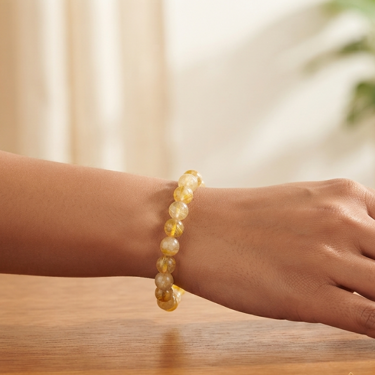 AAA Citrine Bracelet Attract Wealth and Abundance - Image 3